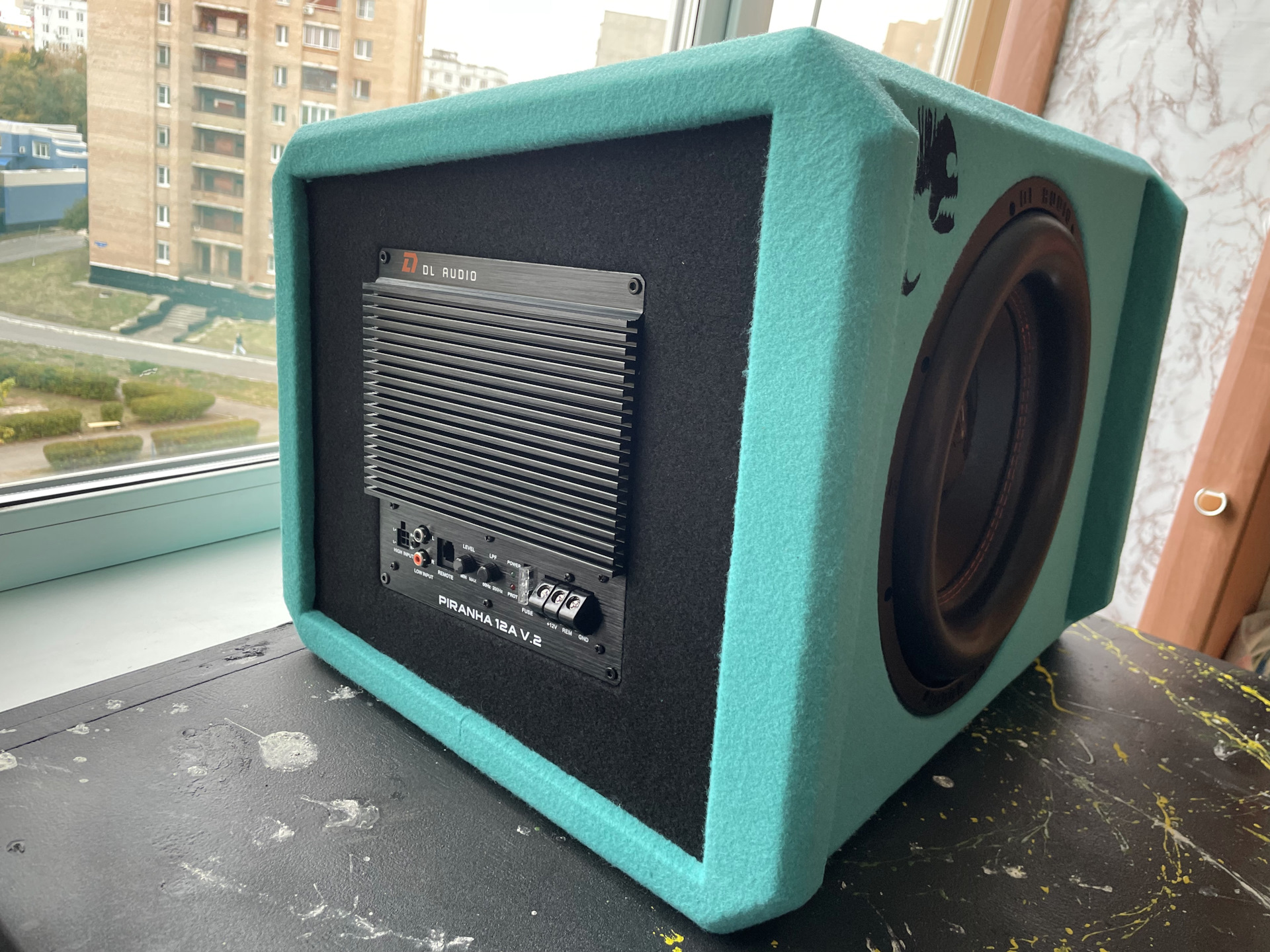 Dl audio piranha 12 v 2 сабвуфер. Dl audio piranha 12 v 2 сабвуфер