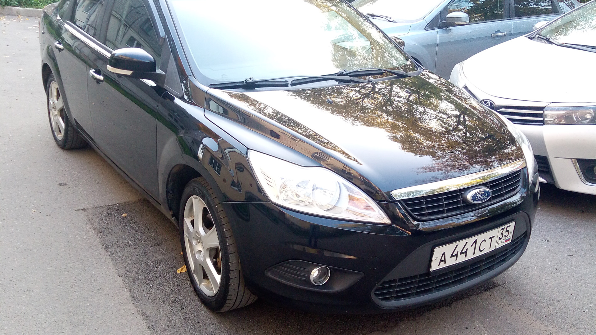 Ford Focus II Sedan 1.6 бензиновый 2010 | PanterBlack на DRIVE2