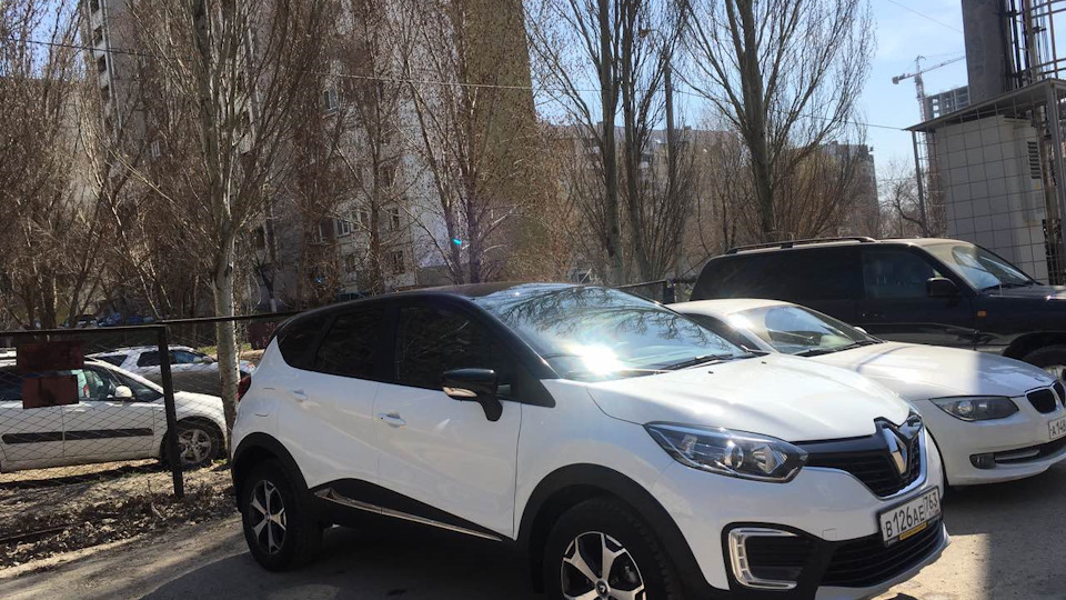 Renault Kaptur Эконом авто черно-белый