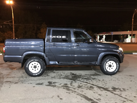 УАЗ Патриот 2,7л. шины и диски для пикапа УАЗ размер DRIVE2