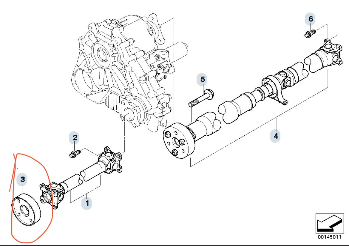 Вот эту деталь пришлось убрать, чтобы кардан встал. 