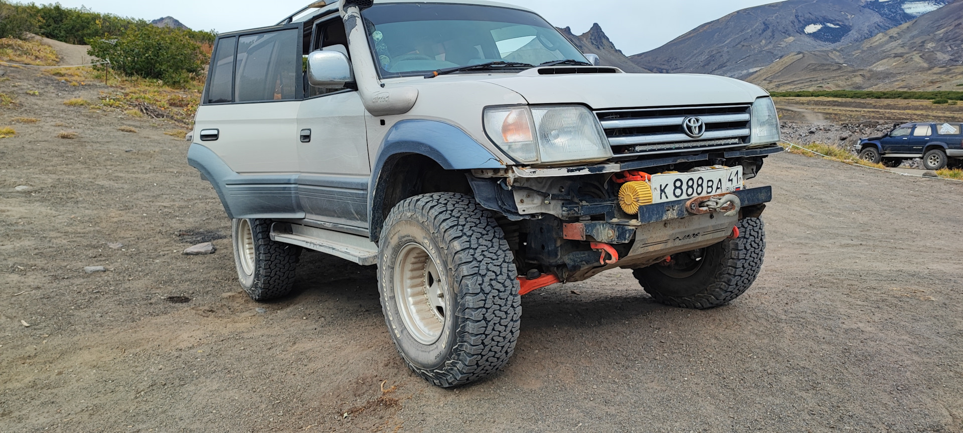BFGoodrich KO2 — Toyota Land Cruiser Prado 90series, 3,4 л, 1996 года