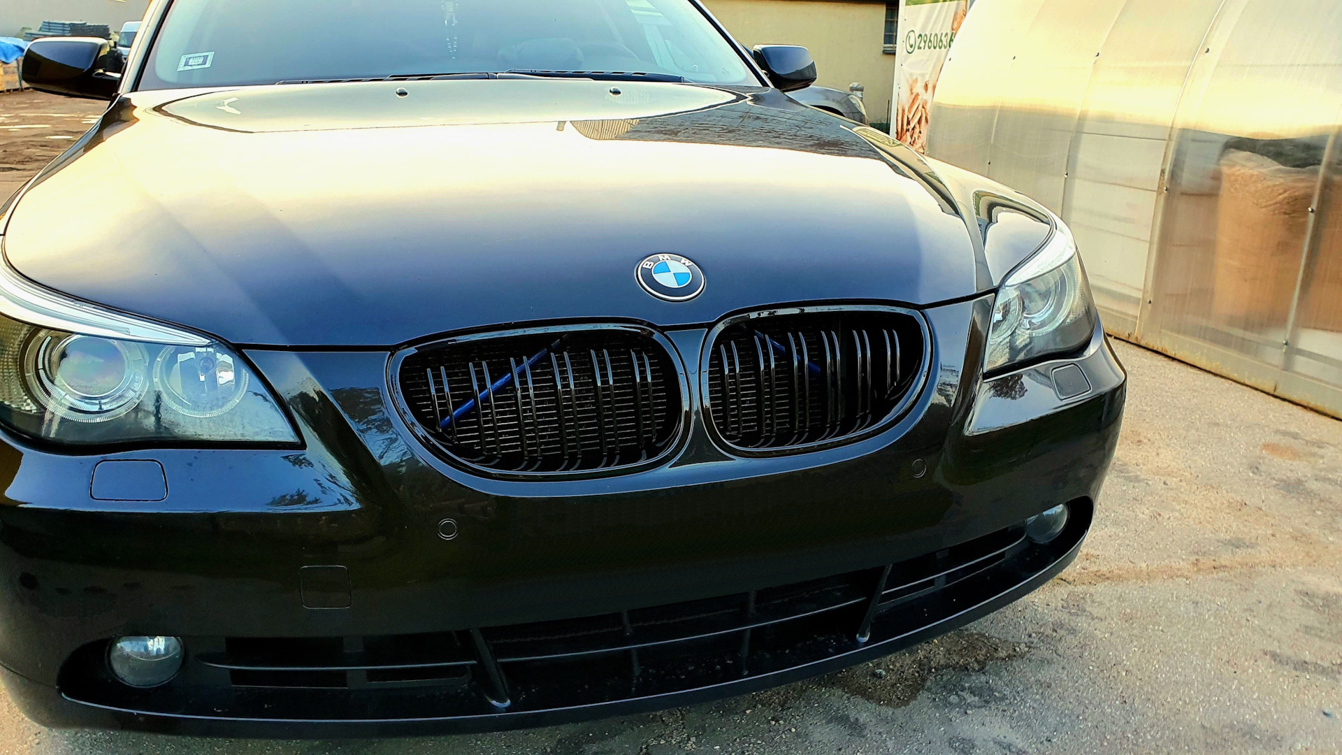 Как я чистил стёкла фар изнутри неодимовыми магнитами… — BMW 5 series ...