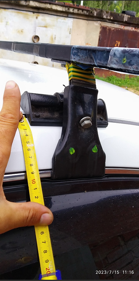 Almera G15 Багажник Муравей Д-1 выпадывающее крепление. — Nissan Almera ...