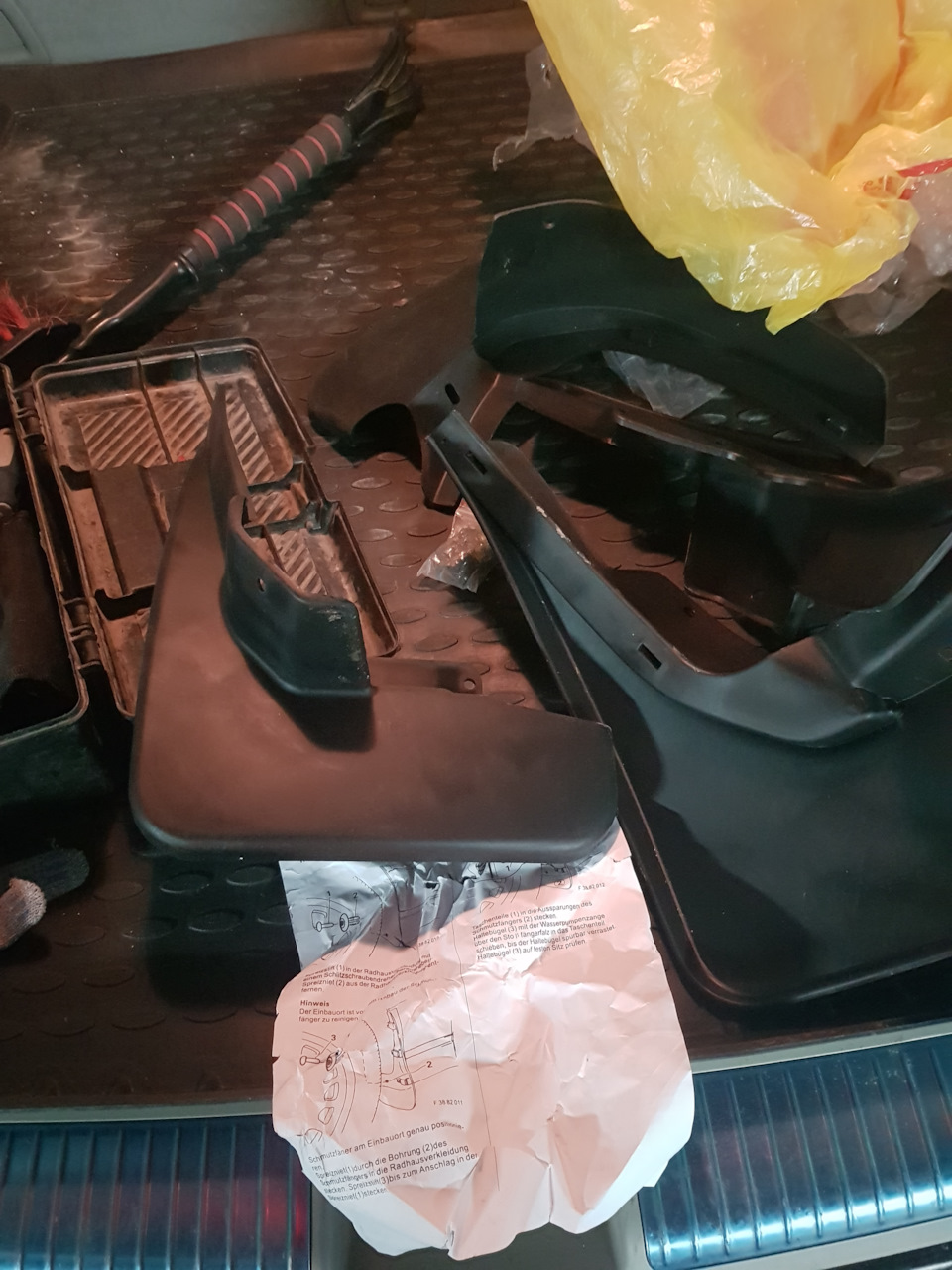 Бризговики на мерседес W164 — Mercedes-Benz M-Class (W164), 3,5 л, 2006 ...