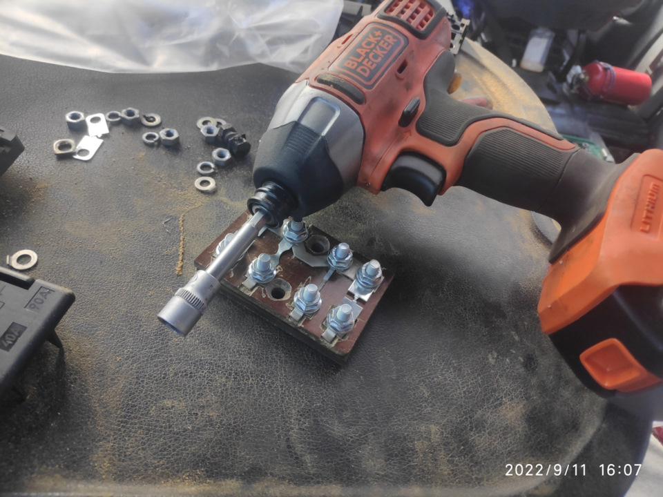 Доработка вводного блока предохранителей — ГАЗ Соболь 4х4, 2,9 л, 2015 ...