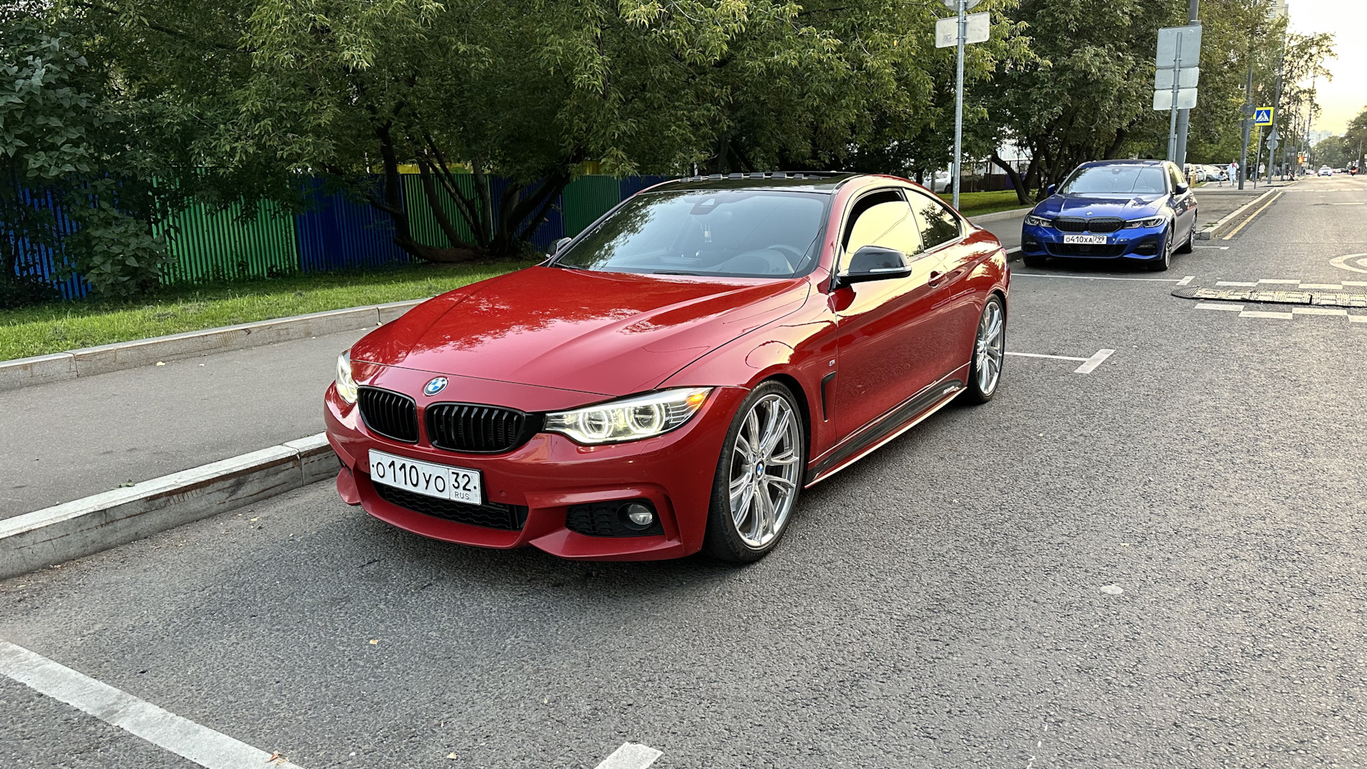 BMW 4 series (F32) 2.0 дизельный 2014 | Красная красивая машина на DRIVE2