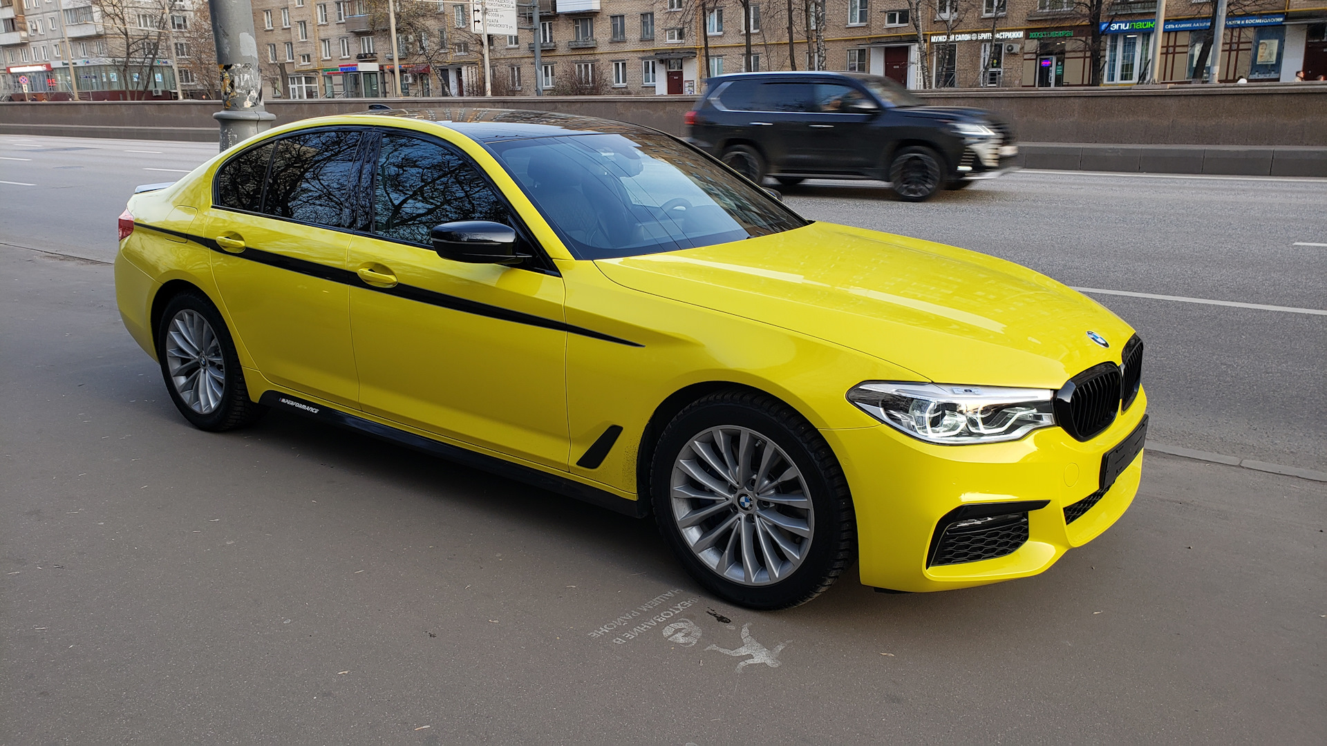 BMW 5 series (G30) 3.0 дизельный 2019 | Yellow canary на DRIVE2