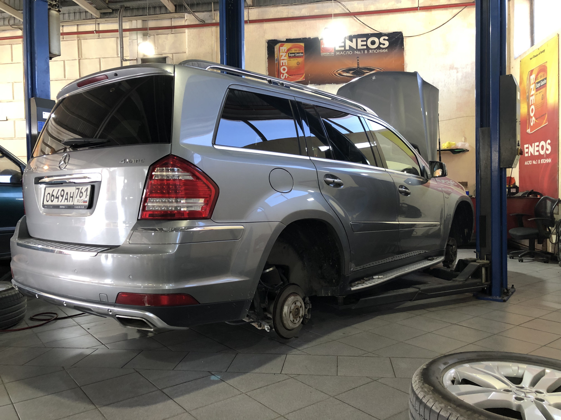 Перетряхиваем подвеску и устраняем найденные косячки — Mercedes-Benz  GL-class (X164), 3 л, 2011 года | плановое ТО | DRIVE2