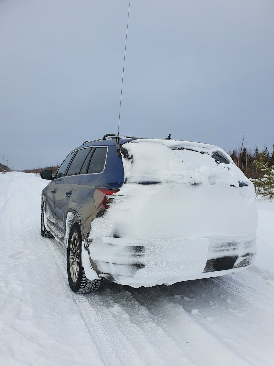 Челябинск-Красноярск-Сургут / Автозимник Каргасок / 6000 км — Skoda Kodiaq,  2 л, 2019 года | путешествие | DRIVE2