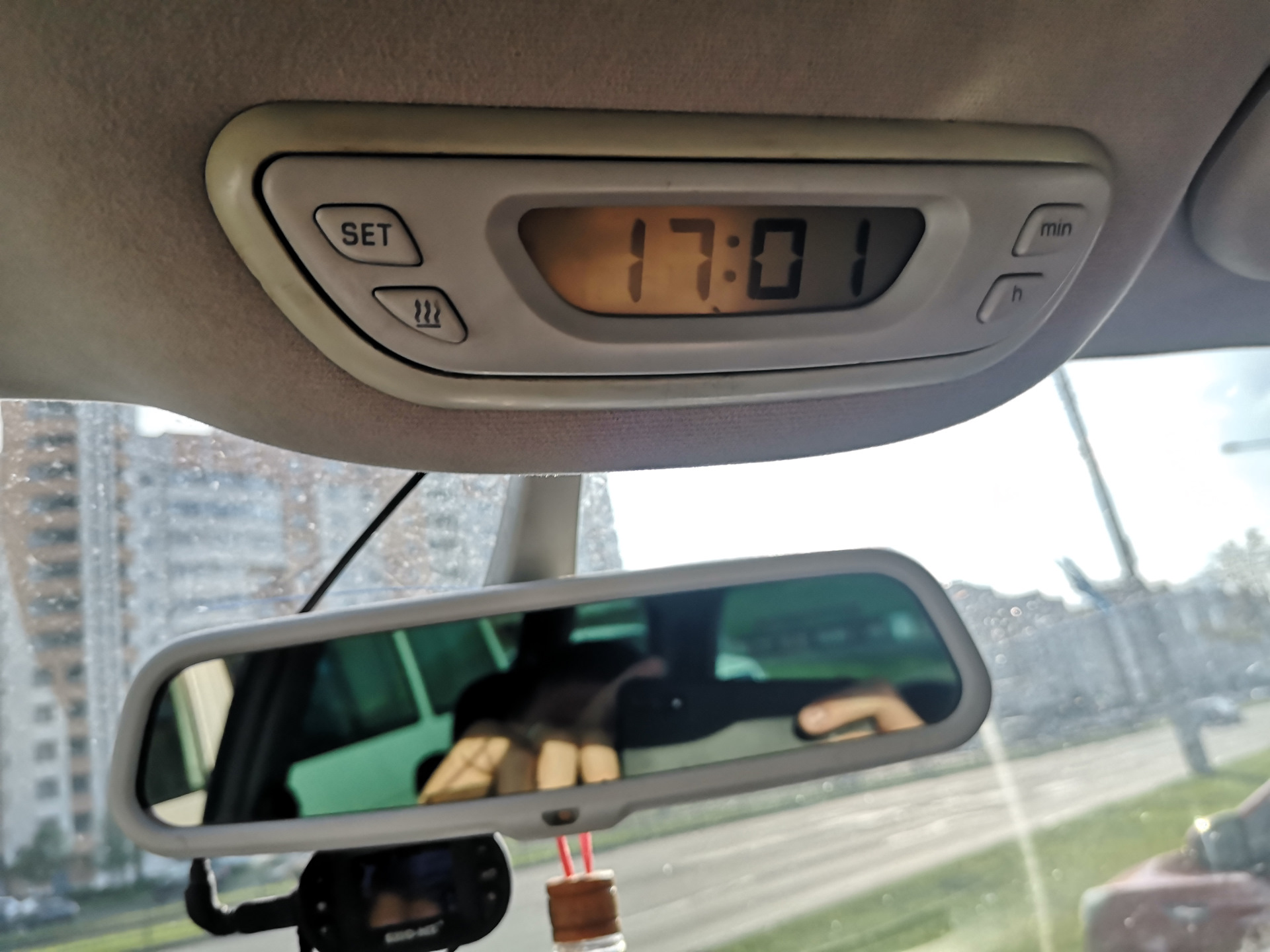Зеркало с автозатемнением — SEAT Alhambra, 1,9 л, 1999 года ...