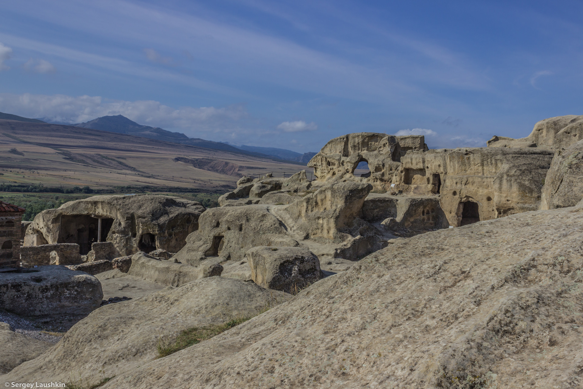 Уплисцихе пещерный город фото