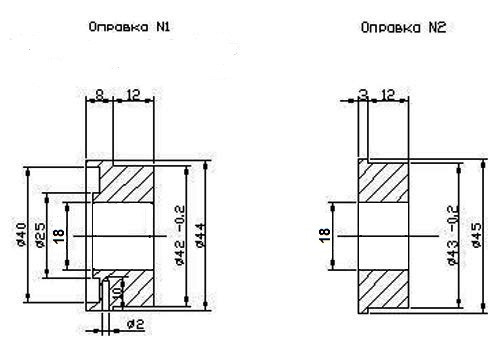 День второй, установка вкладышей промвала, установка колена ...