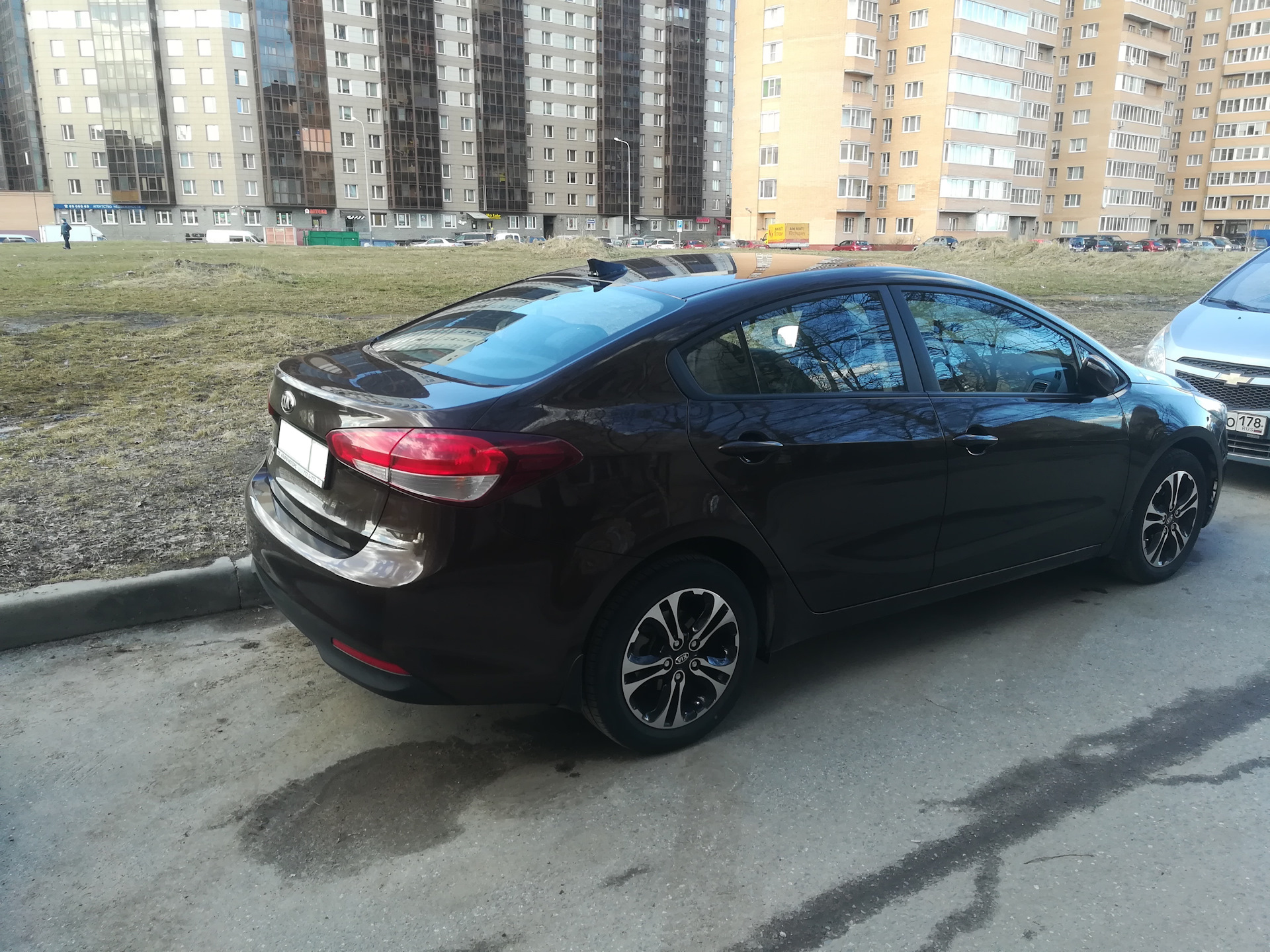 Шум при торможении — KIA Cerato (3G), 2 л, 2017 года | наблюдение | DRIVE2