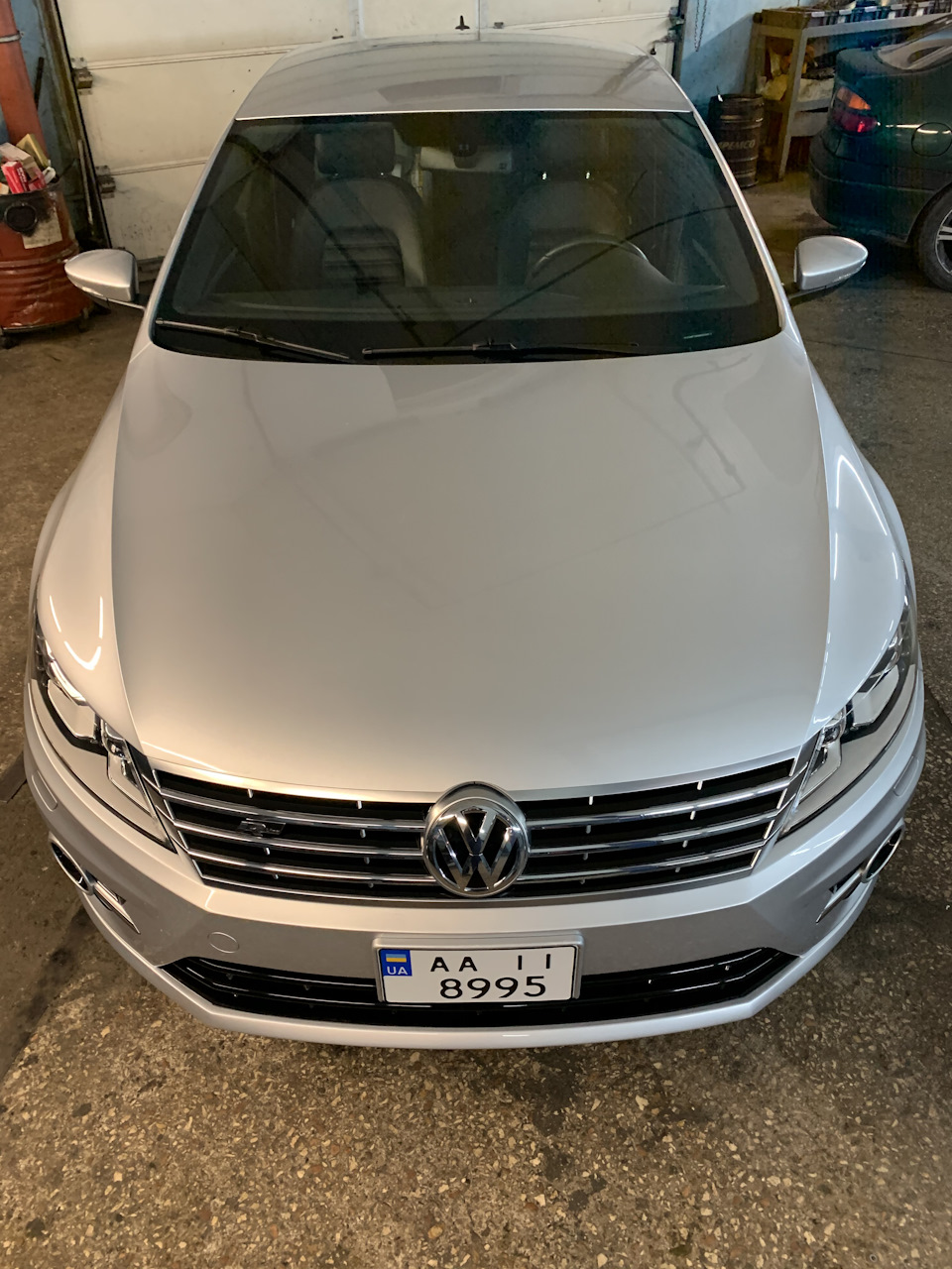 Квадратный номер и OEM рамка (000071800B041) — Volkswagen Passat CC, 2 л,  2014 года | аксессуары | DRIVE2