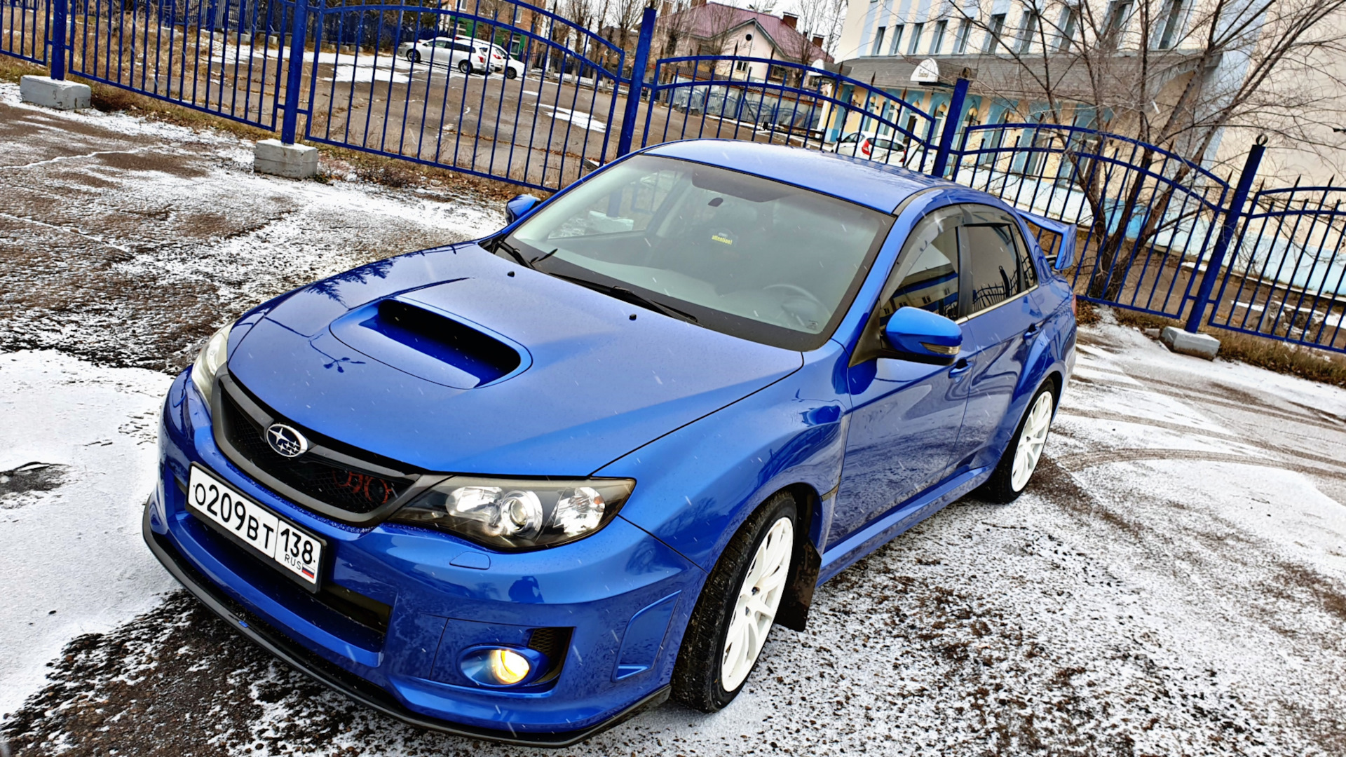 Subaru Impreza WRX (GP, GJ) 2.5 бензиновый 2011 | Быстрая Синяя машинка😉  на DRIVE2