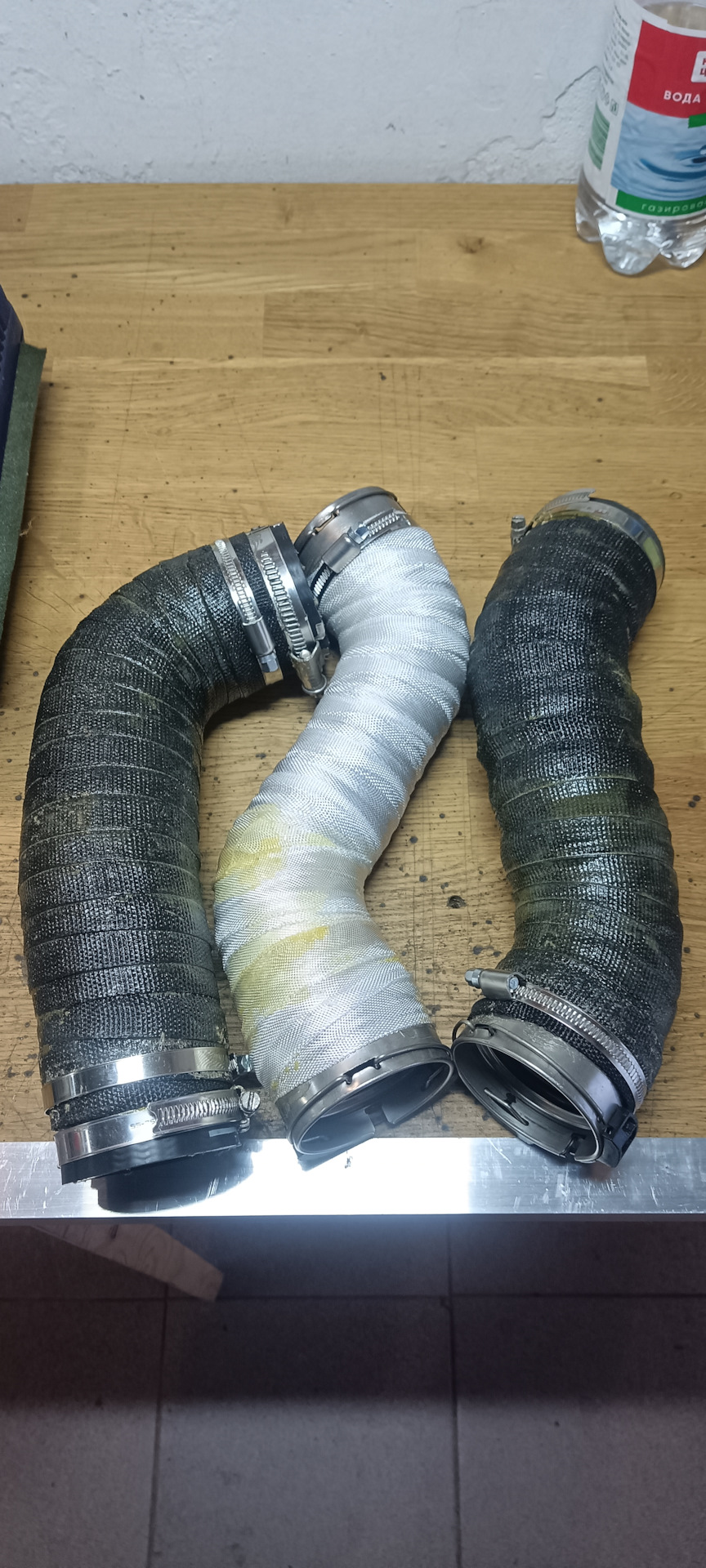 Усиливаем (армируем) патрубки интеркулера (турбины) Haval h9 diesel ...