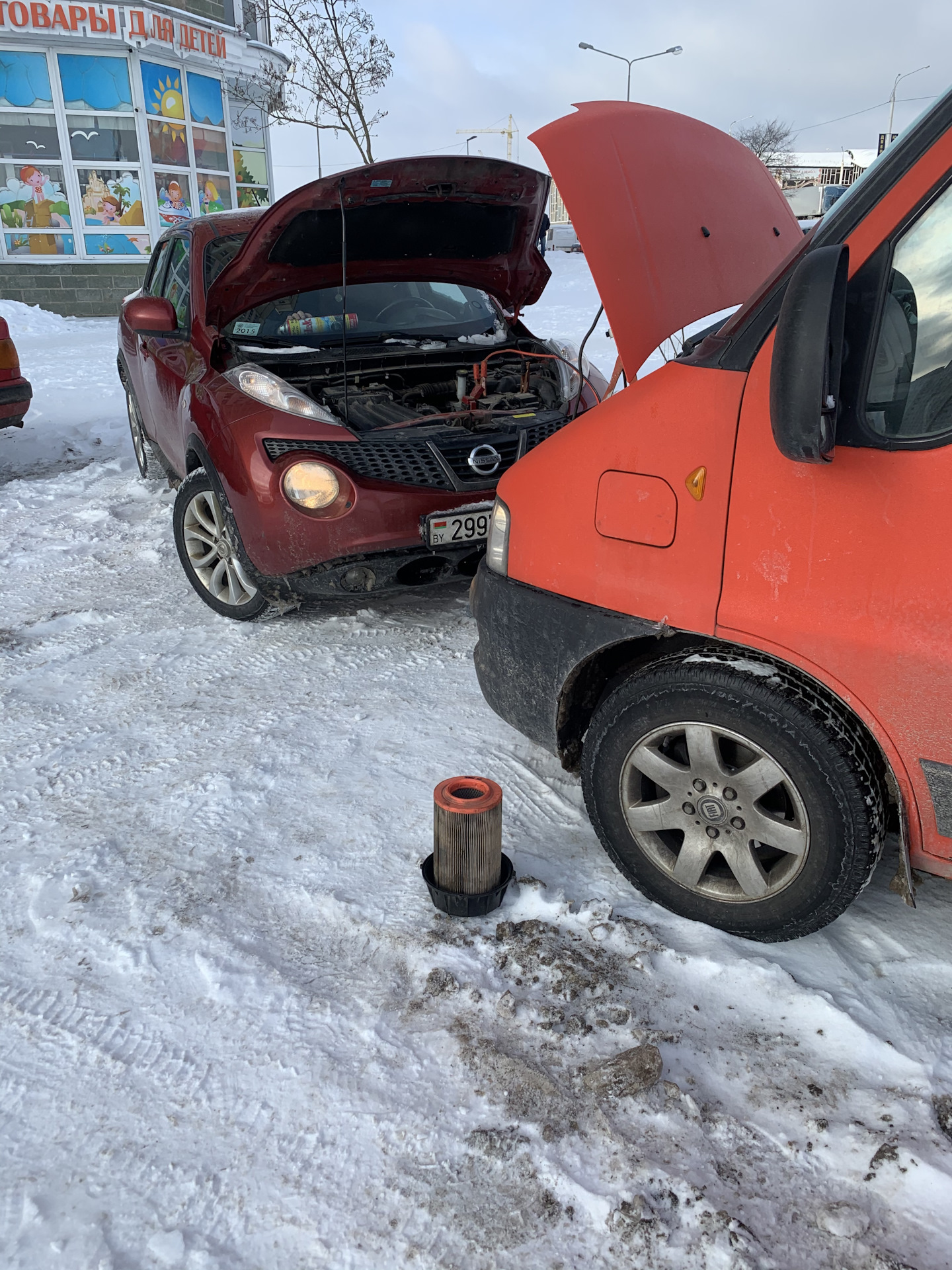 Не завелся (замёрзла солярка), стартер поломка (бендикс) — FIAT Ducato II,  2 л, 2005 года | поломка | DRIVE2