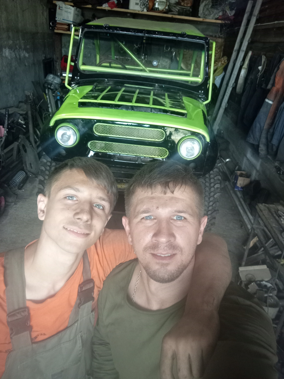 Возобналение работ — УАЗ 31512