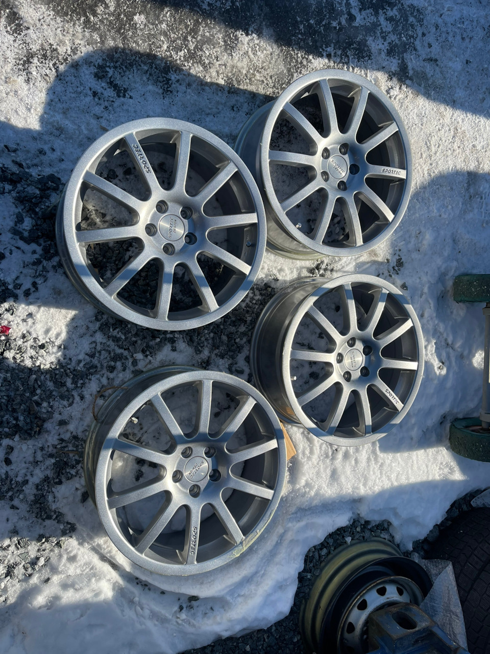 Летние диски Rays Sportec Mono 10 — Skoda Octavia A4 Mk1, 1,9 л, 2006 ...