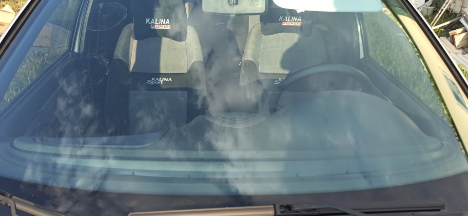 Замена лобового стекла. — LADA Калина Спорт, 1,6 л., 2010 года ...