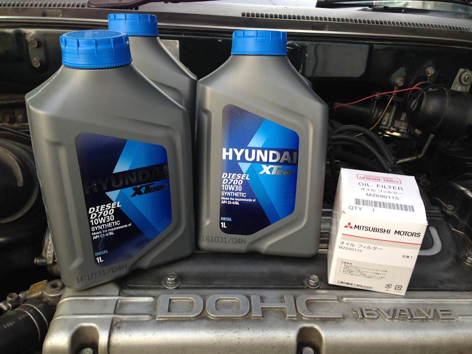 Промыл двигатель дизельным маслом — Mitsubishi RVR (1G), 2 л, 1995 года ...