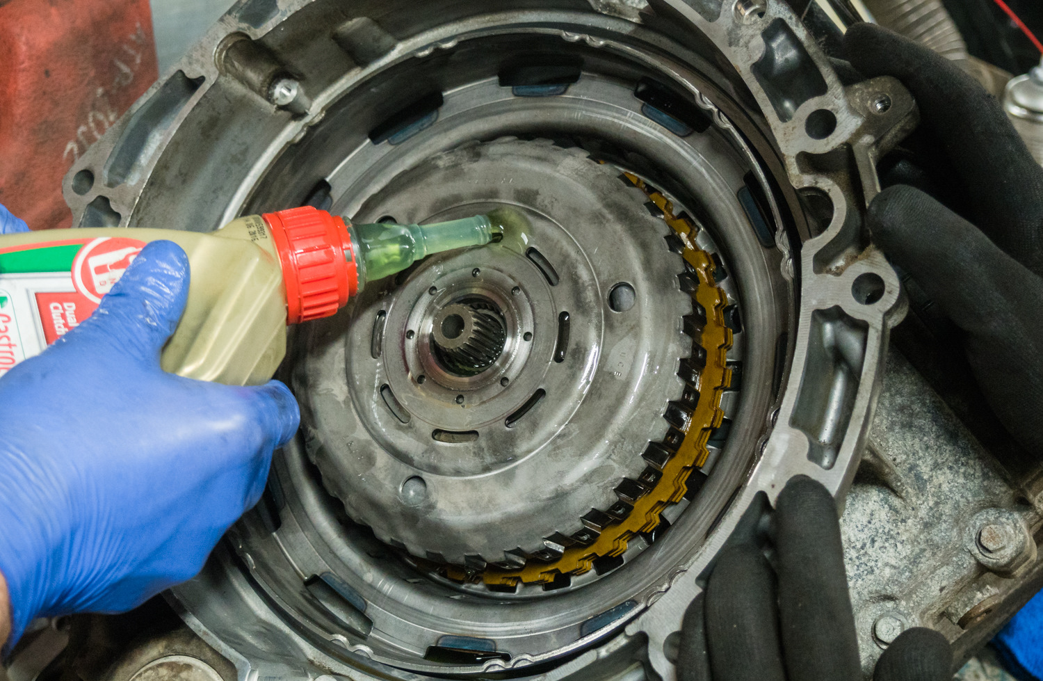 форд сцепление уходит жидкость