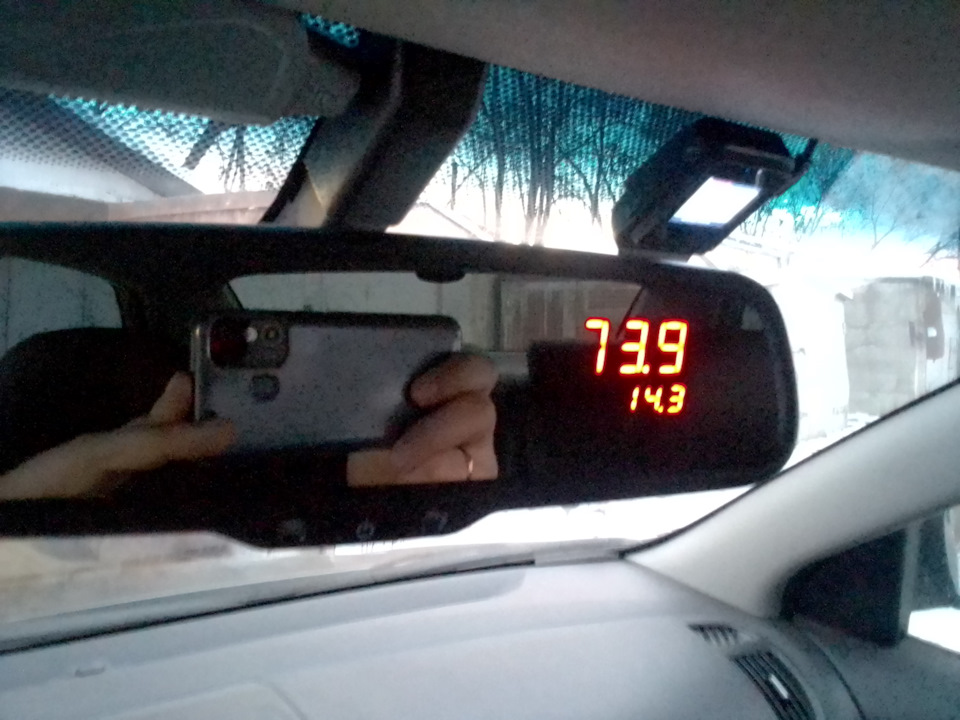 Указатель температуры двигателя — KIA Cerato (2G), 1,6 л, 2011 года ...