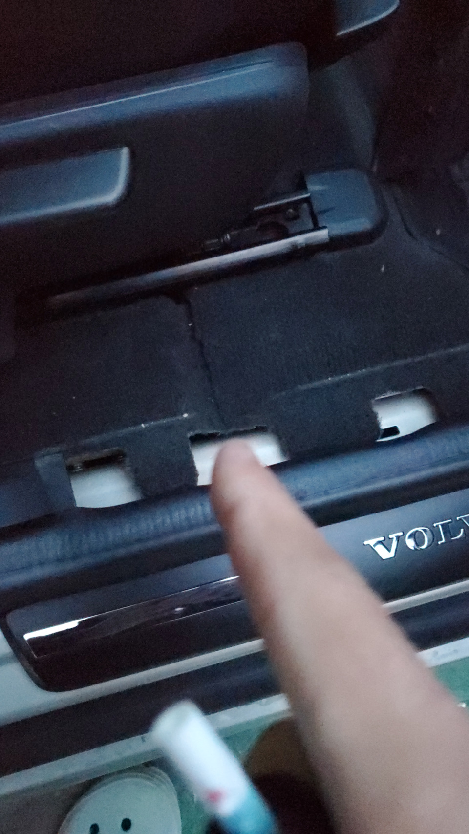 Подсветка ног задних пассажиров volvo xc60 — Volvo XC60 (1G), 2,4 л ...