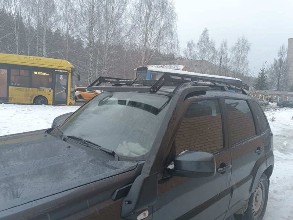 Экспедиционный багажник — Lada Niva Travel, 1,7 л, 2021 года ...