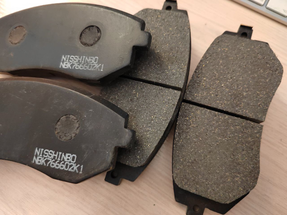 Колодки NISSHINBO PF 7460 на Subaru GD, GG и Forester SG на Subaru ...
