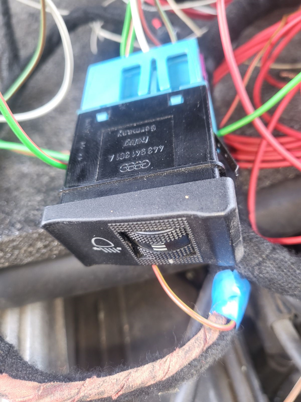 Корректор фар — Audi 100 (C3), 2,3 л, 1988 года | электроника | DRIVE2