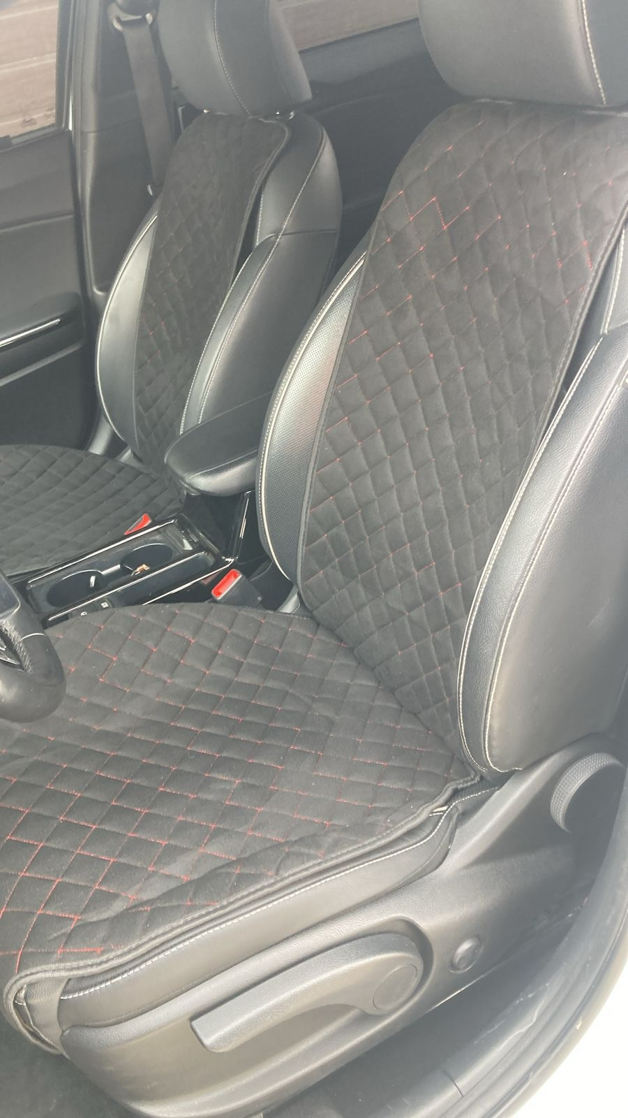 Накидки на сидушки алькантара, kia ceed cd — KIA Ceed SW (3G), 1,4 л ...