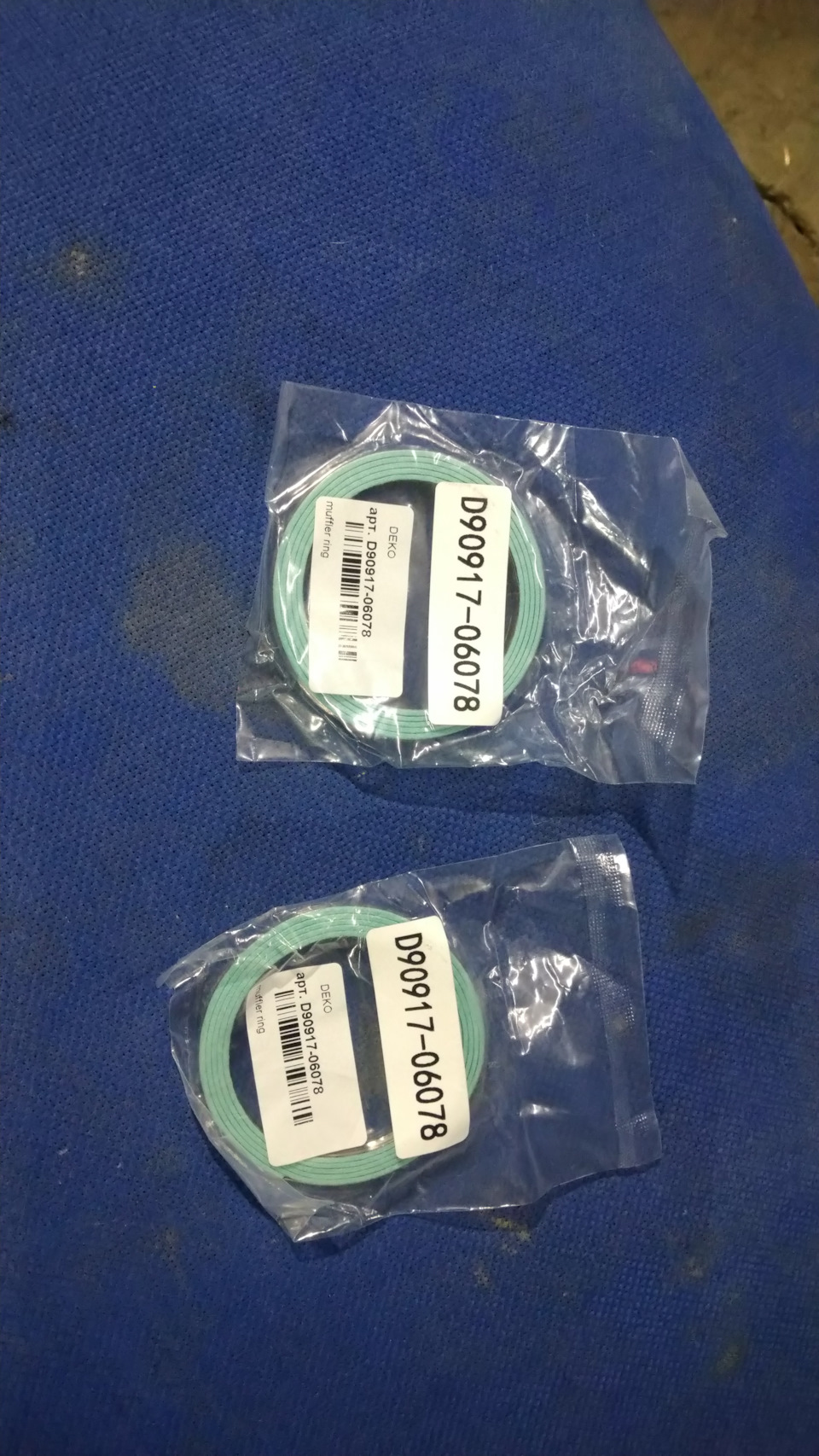 D9091706078 Кольцо глушителя Camry/Rav4/Avensis/LandCruiser DEKO ...