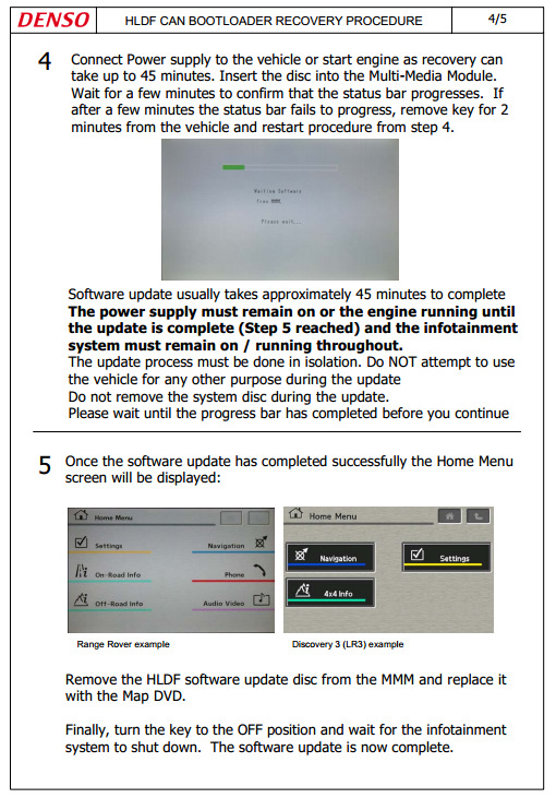 Hldf Can Bootloader Error Yia500010 Iso Land Rover Range Rover 4 2 L 2007 Goda Na Drive2