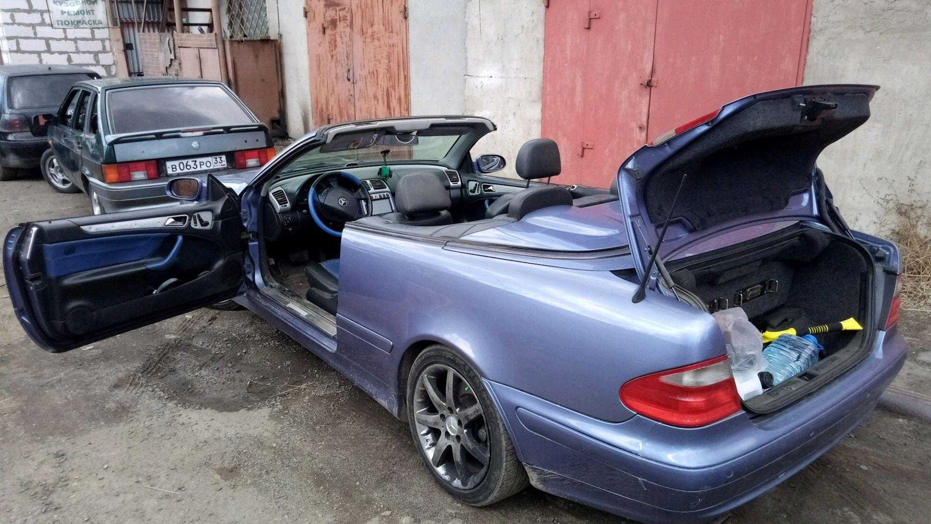 Багажник Mercedes w208