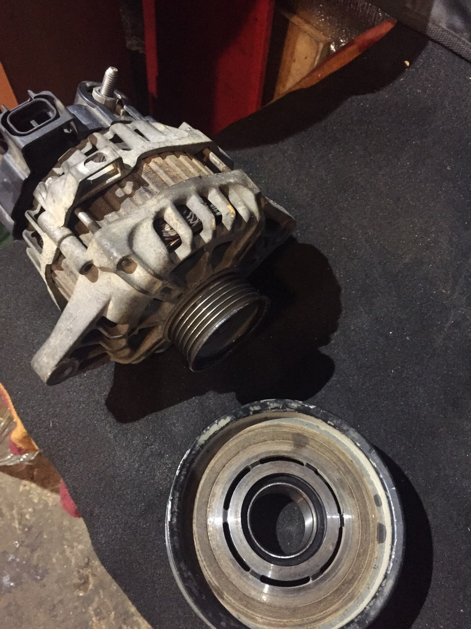 Собрался поменять подшипники в генераторе… — KIA Cerato (2G), 1,6 л ...