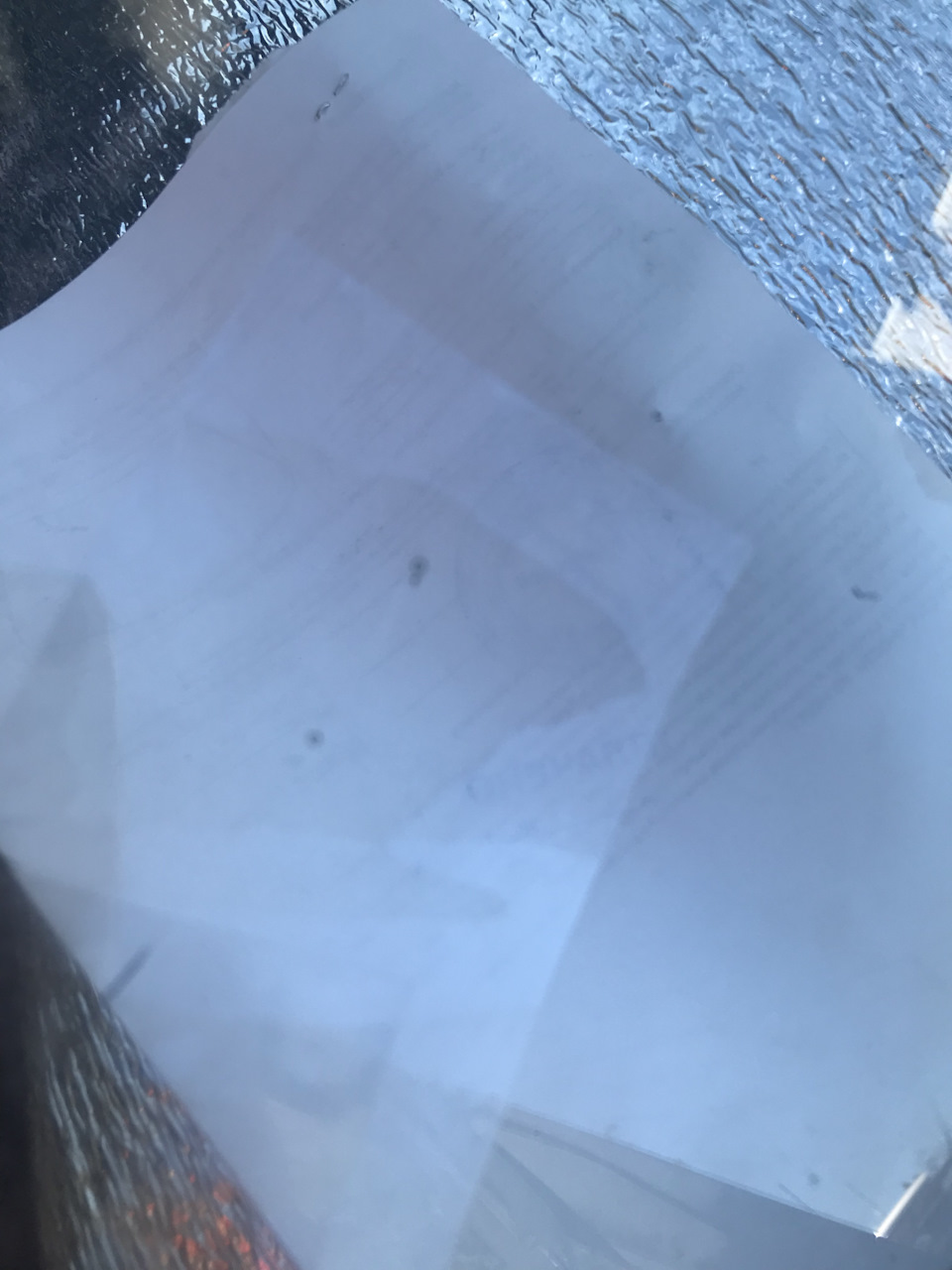 Скол и остановка трещины на лобовом — Lada 21104, 1,6 л, 2005 года ...