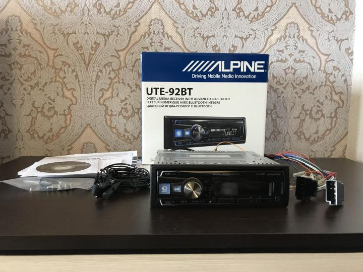 Автомагнитола Alpine UTE-92BT вместо штатной магнитолы — Citroen C4 ...