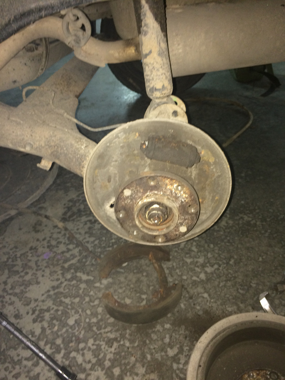 Тормоза калина 1я продолжение банкета. — Lada Калина хэтчбек, 1,6 л ...