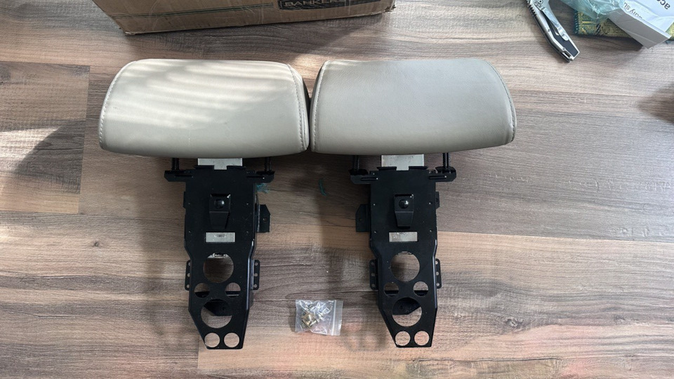 Rear headrests — BMW 5 series (E34), 3 л, 1994 года тюнинг DRIVE2