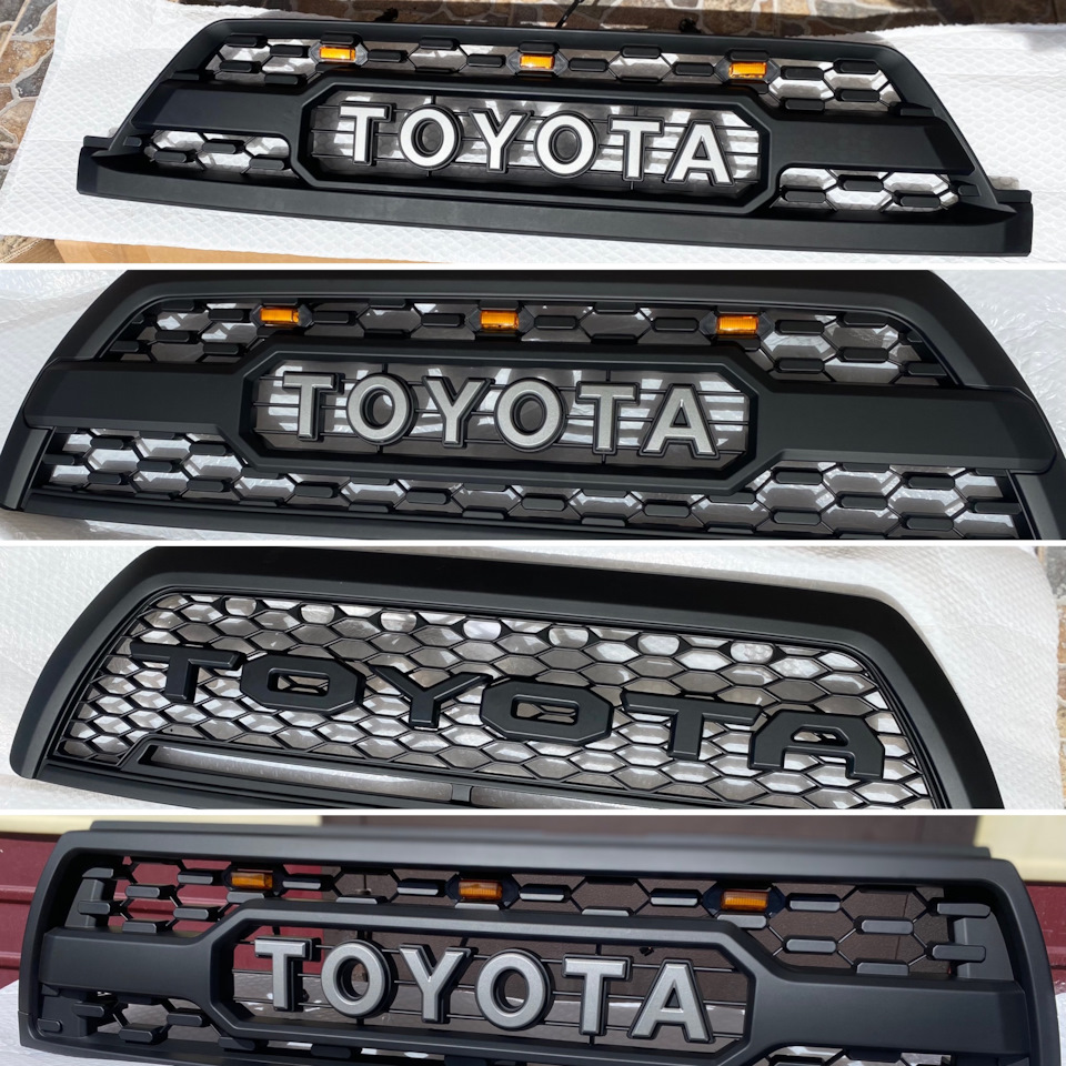 Решётки TRD с ходовыми огнями RAPTOR на Toyota 4Runner (III) (185), Toyota  4Runner (IV) (215), Toyota Hilux Surf (2G), Toyota Hilux Surf (3G), Toyota  Hilux Surf (4G). | 12 500 ₽ в городе Владивосток | DRIVE2