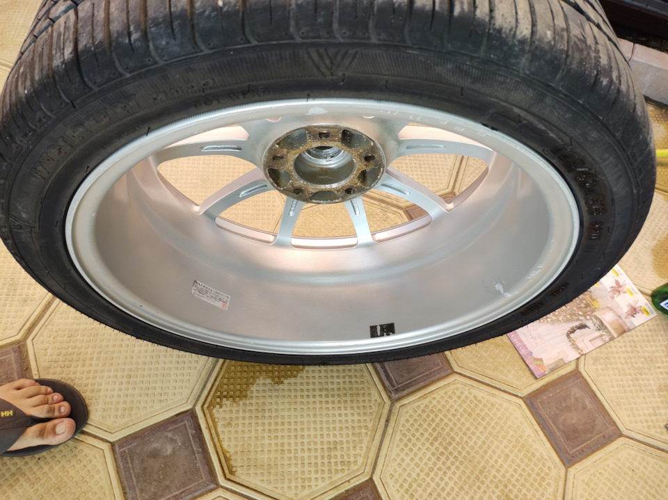 Чистка дисков и замена дневных ходовых огней. — Honda Civic 4D (9G), 1 ...