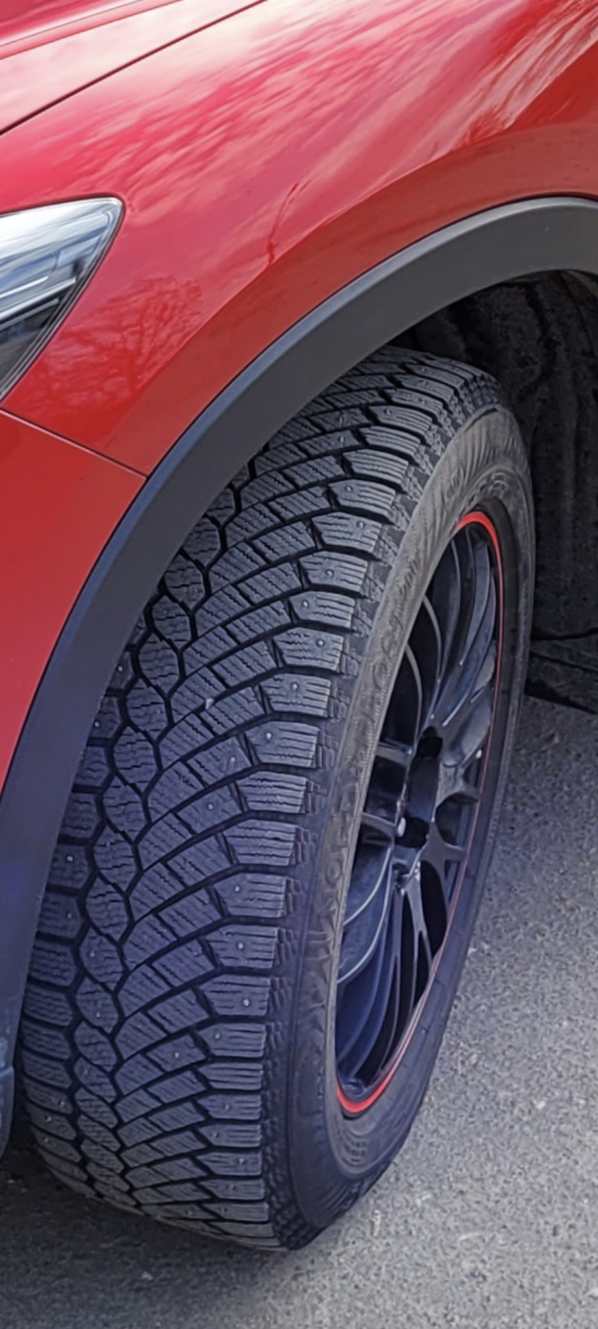 Комплект зимних колес — Mazda CX-5 (1G), 2 л, 2015 года | шины | DRIVE2