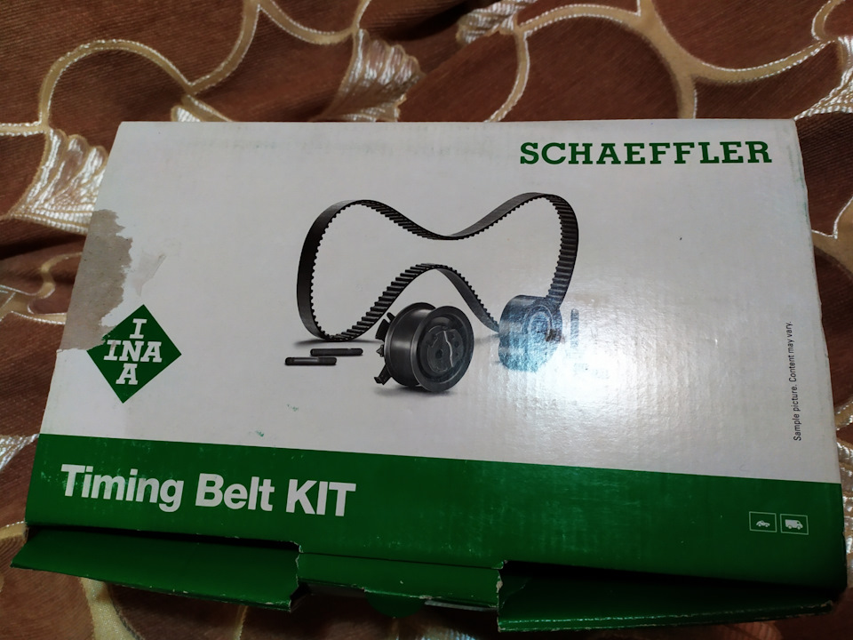 Ремень ГРМ SCHAEFFLER INA. — Lada Приора Купе, 1,6 л, 2012 года ...