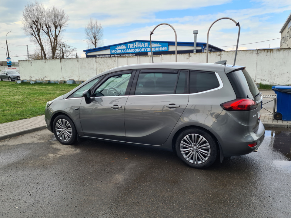 Zafira Tourer c вело ерепление