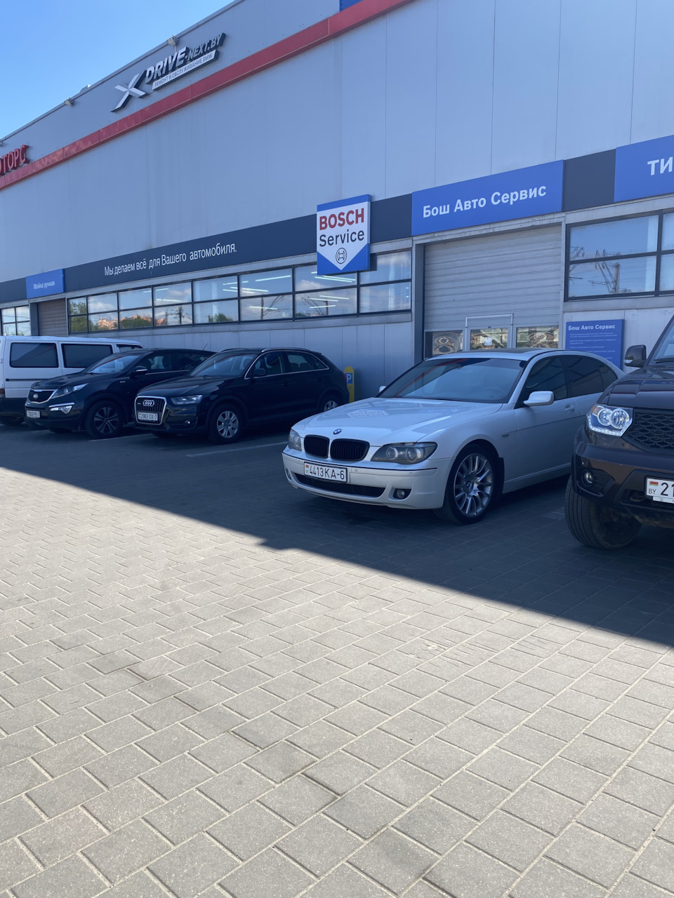 Замена патрубка радиатора — BMW 7 series (E65/E66), 4 л, 2008 года | визит  на сервис | DRIVE2