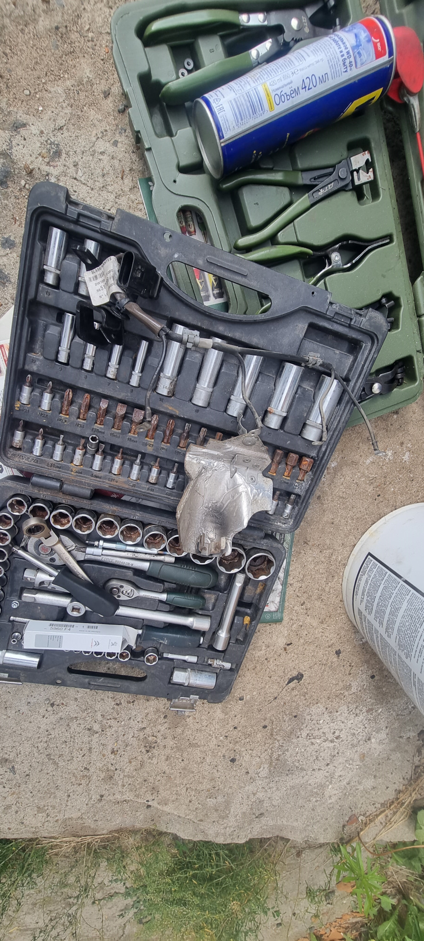 Замена свечей накала, удаление клапана EGR с теплообменником — Ford ...