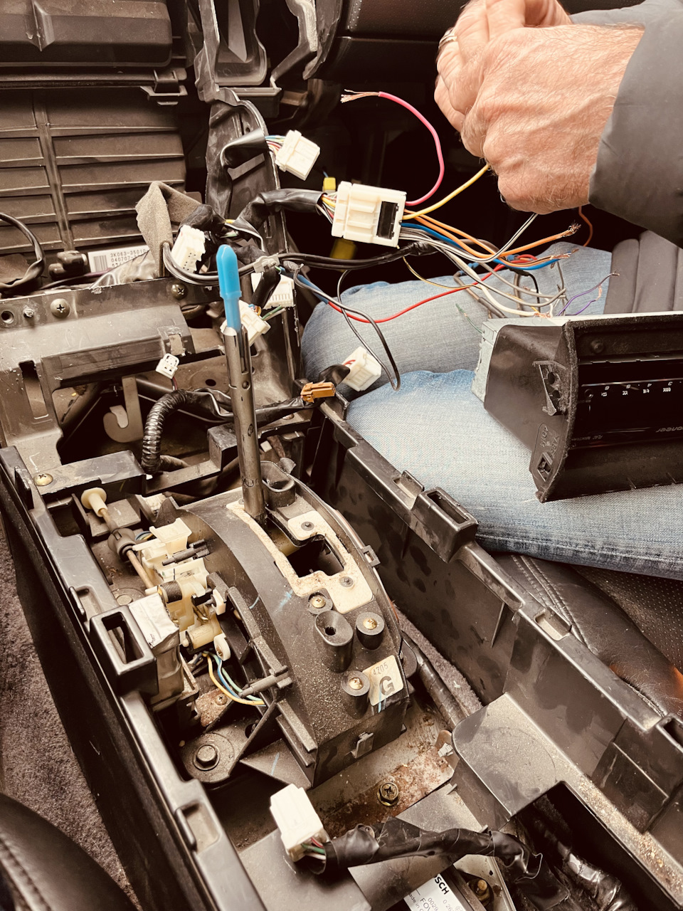 Установка нештатной магнитолы, Часть 1 — Infiniti G35 Coupe, 3,5 л ...