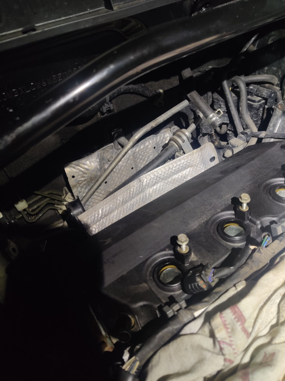 Трешечка, регулировка клапанов и установка доп экрана ! — Mitsubishi ...